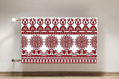 Cobertura magnética para radiador Recortes de Kurpie