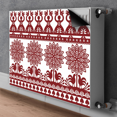 Cobertura magnética para radiador Recortes de Kurpie