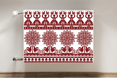 Cobertura magnética para radiador Recortes de Kurpie