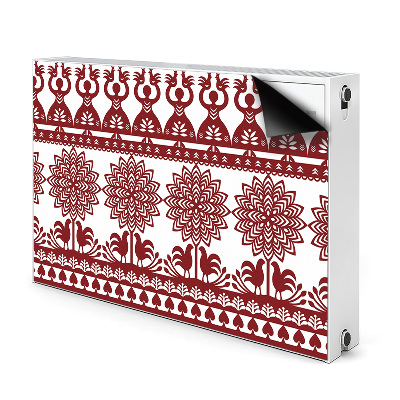 Cobertura magnética para radiador Recortes de Kurpie