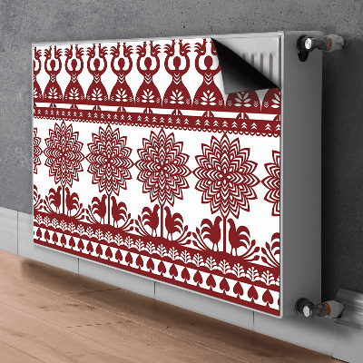 Cobertura magnética para radiador Recortes de Kurpie