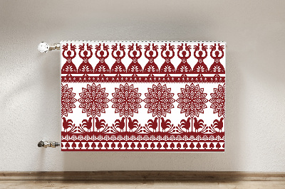 Cobertura magnética para radiador Recortes de Kurpie