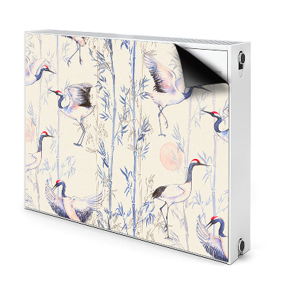 Capa magnética para radiador Dança dos Guindastes