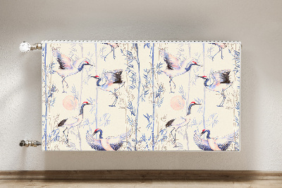 Capa magnética para radiador Dança dos Guindastes