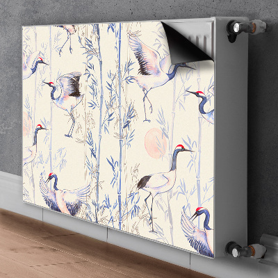 Capa magnética para radiador Dança dos Guindastes