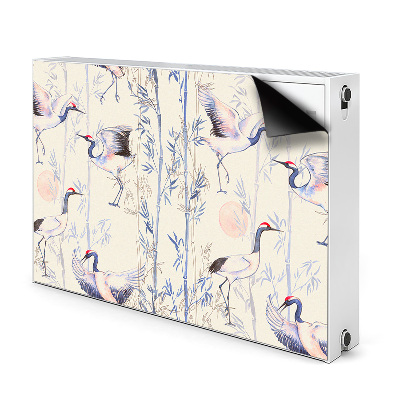 Capa magnética para radiador Dança dos Guindastes