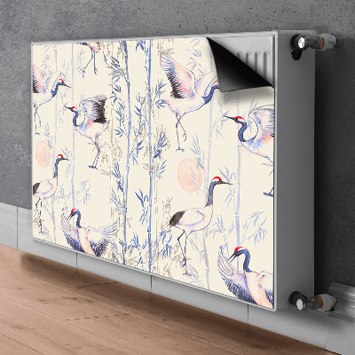 Capa magnética para radiador Dança dos Guindastes