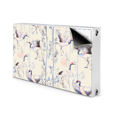 Capa magnética para radiador Dança dos Guindastes