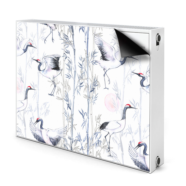 Cobertura magnética para radiador Dança dos Guindastes