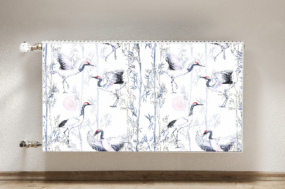 Cobertura magnética para radiador Dança dos Guindastes