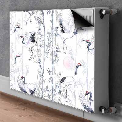 Cobertura magnética para radiador Dança dos Guindastes