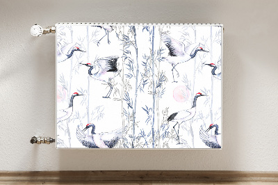 Cobertura magnética para radiador Dança dos Guindastes