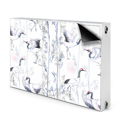 Cobertura magnética para radiador Dança dos Guindastes