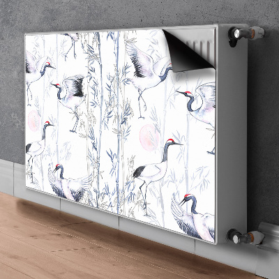 Cobertura magnética para radiador Dança dos Guindastes