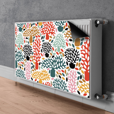 Capa magnética para radiador Rabisco de árvore