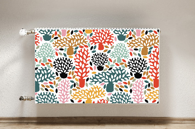 Capa magnética para radiador Rabisco de árvore