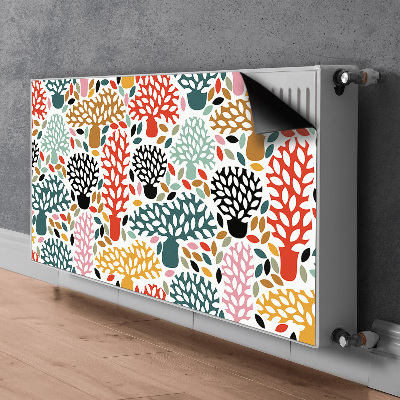 Capa magnética para radiador Rabisco de árvore