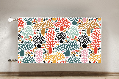 Capa magnética para radiador Rabisco de árvore