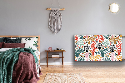 Capa magnética para radiador Rabisco de árvore