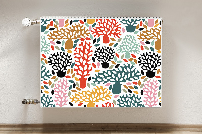 Capa magnética para radiador Rabisco de árvore