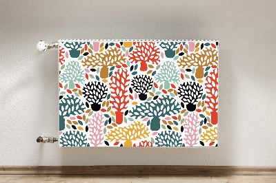 Capa magnética para radiador Rabisco de árvore