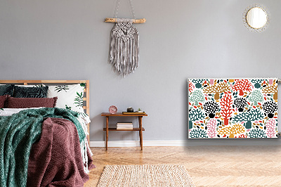 Capa magnética para radiador Rabisco de árvore