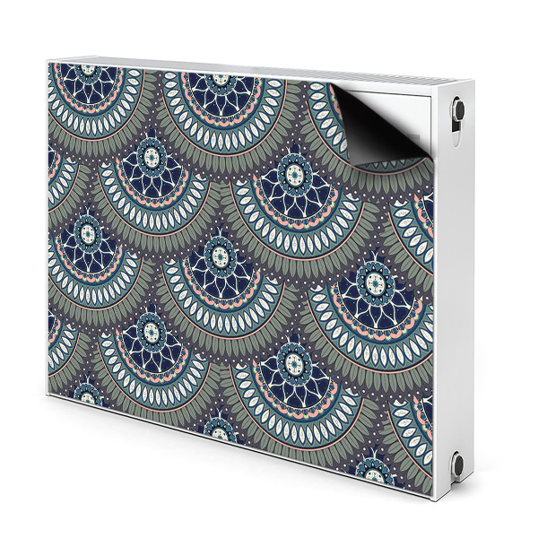 Capa magnética para radiador Padrão decorativo