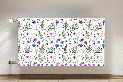 Cobertura magnética para radiador Flores do prado