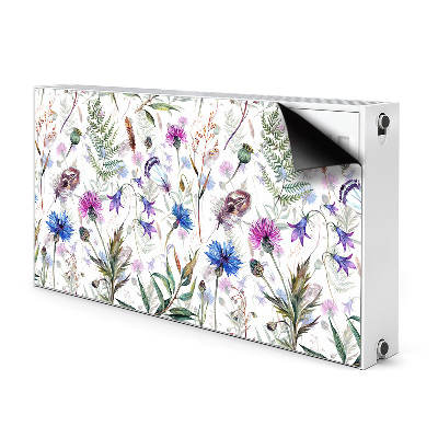 Cobertura magnética para radiador Flores silvestres