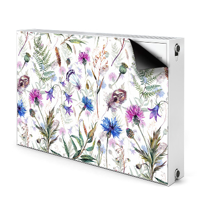 Cobertura magnética para radiador Flores silvestres