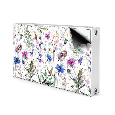 Cobertura magnética para radiador Flores silvestres