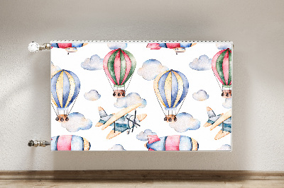 Cobertura magnética para radiador Balões e dirigíveis