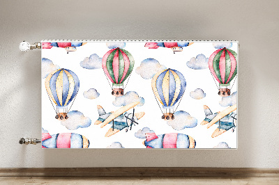 Cobertura magnética para radiador Balões e dirigíveis