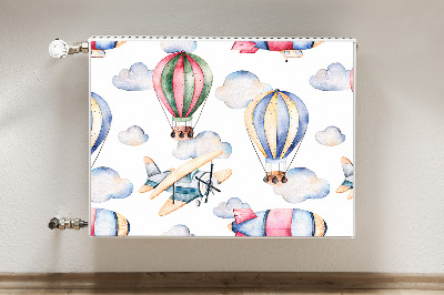 Cobertura magnética para radiador Balões e dirigíveis