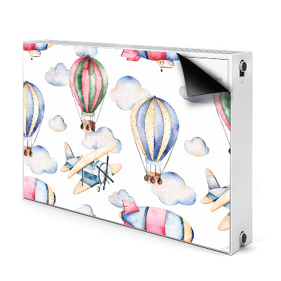 Cobertura magnética para radiador Balões e dirigíveis