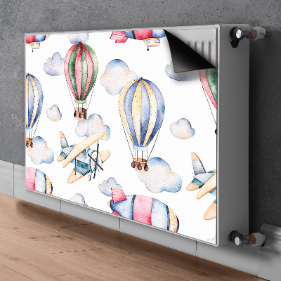 Cobertura magnética para radiador Balões e dirigíveis