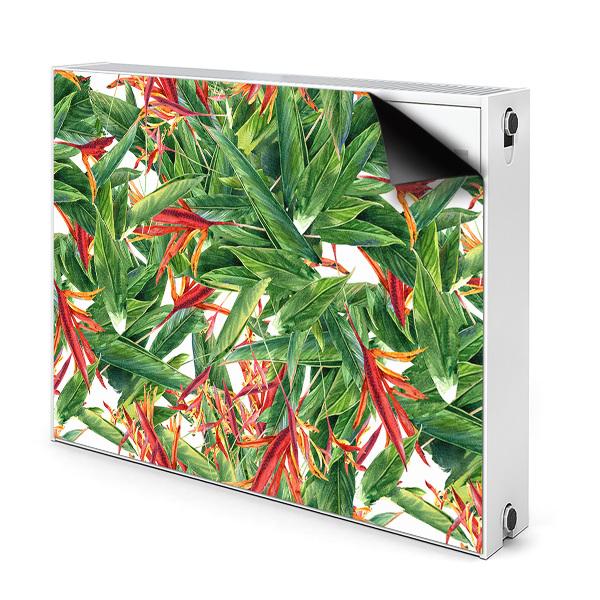 Capa magnética para radiador Flores exóticas