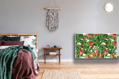 Capa magnética para radiador Flores exóticas