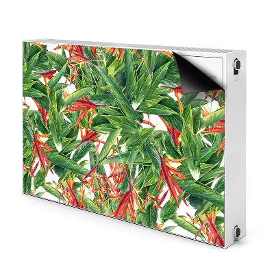 Capa magnética para radiador Flores exóticas