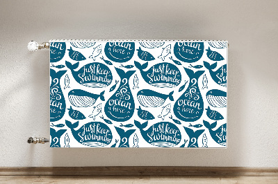 Cobertura magnética para radiador Baleias