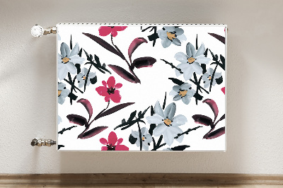 Cobertura magnética para radiador Lindas flores