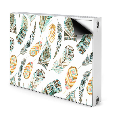 Cobertura magnética para radiador Padrão étnico