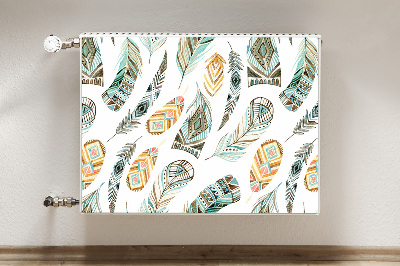 Cobertura magnética para radiador Padrão étnico