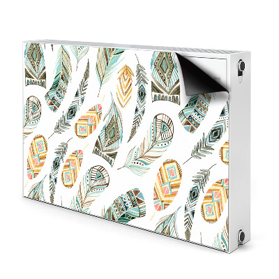 Cobertura magnética para radiador Padrão étnico