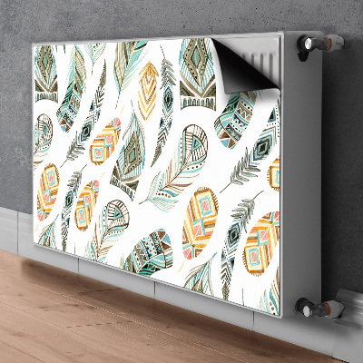 Cobertura magnética para radiador Padrão étnico