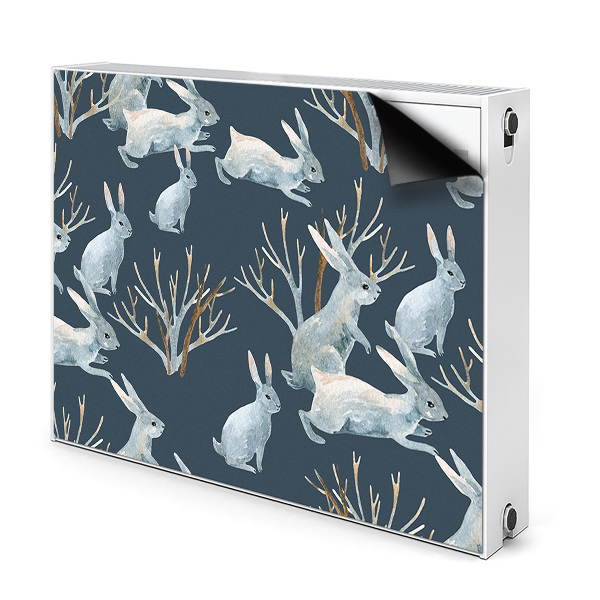 Cobertura magnética para radiador Coelhos Brancos