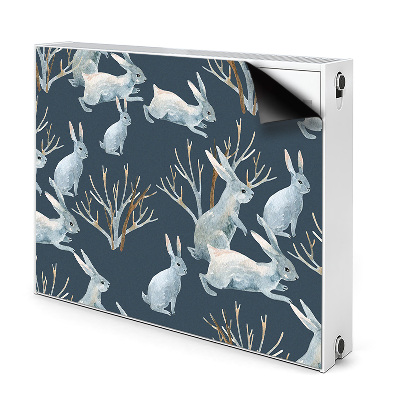 Cobertura magnética para radiador Coelhos Brancos