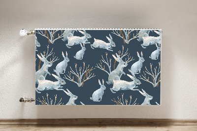 Cobertura magnética para radiador Coelhos Brancos