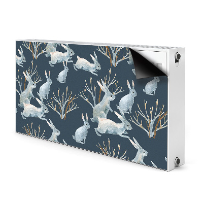 Cobertura magnética para radiador Coelhos Brancos