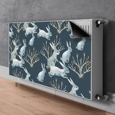 Cobertura magnética para radiador Coelhos Brancos